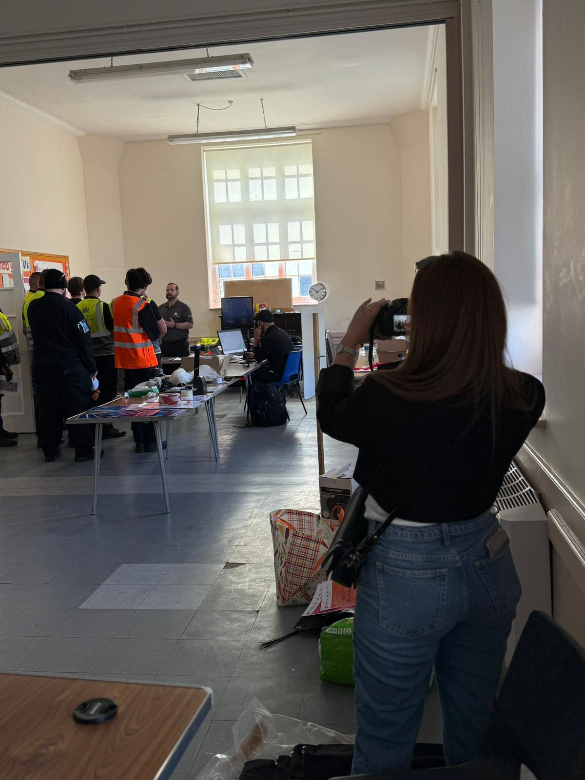 On location — photography in action